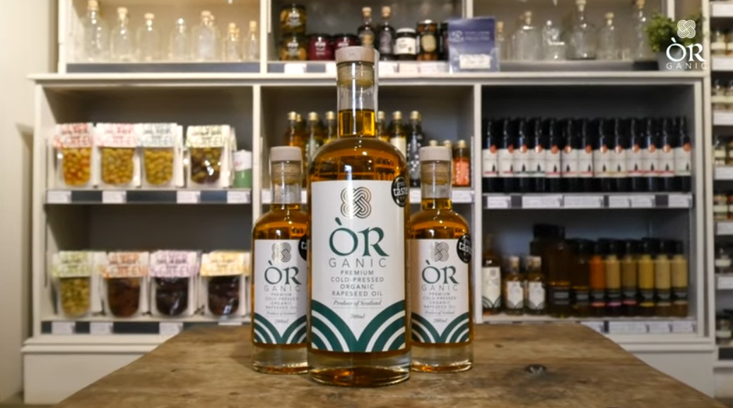 Scotland: lessons learned from the launch of a new culinary oil made with intercropped organic oilseed rape